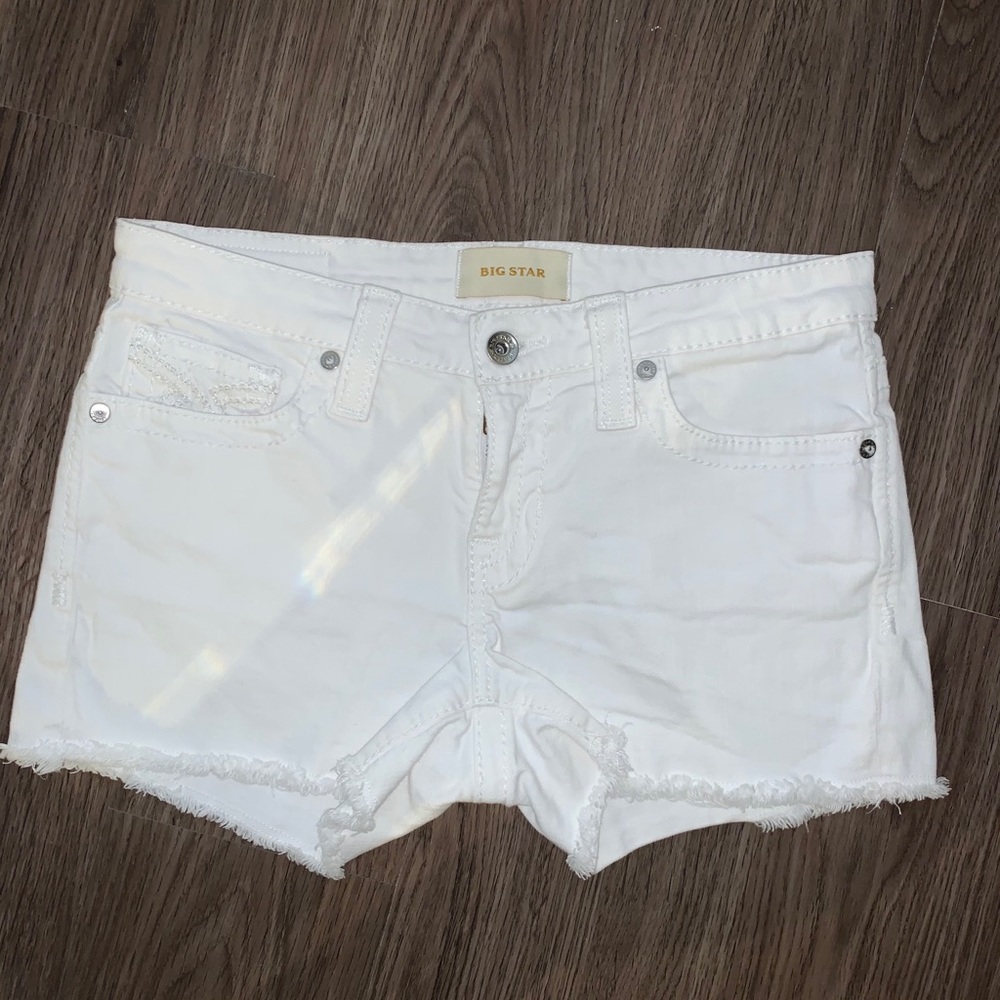 Big Star White Shorts